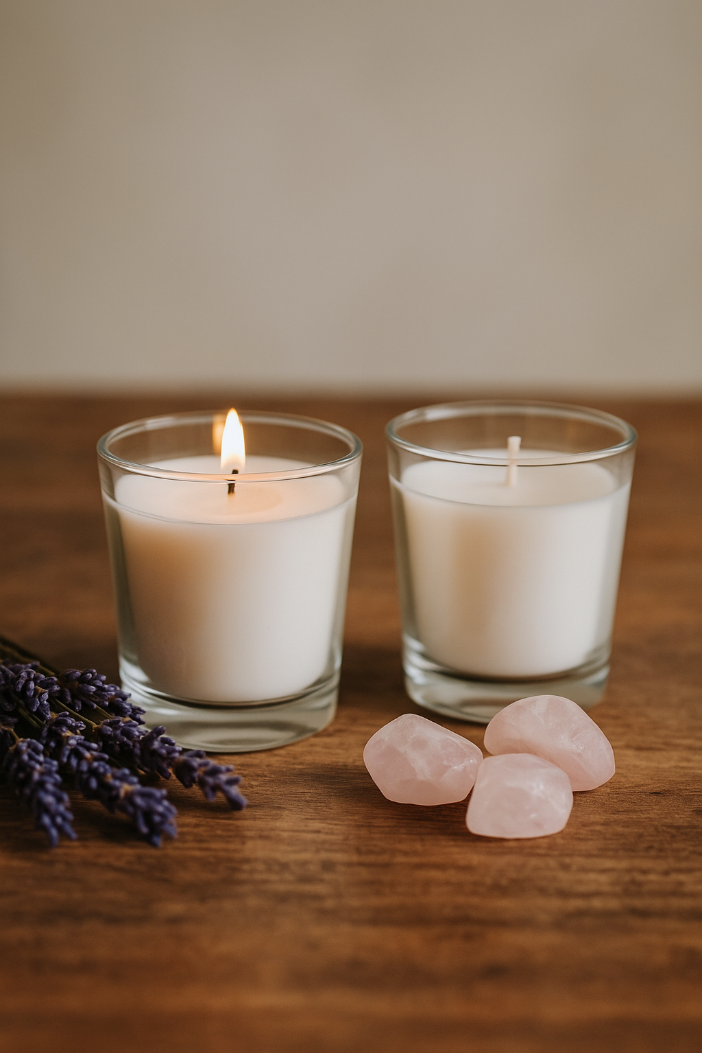 Velas básicas cristal • M