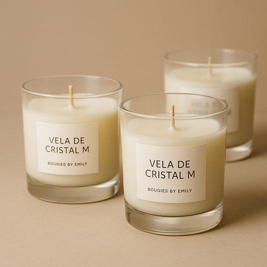 Velas cristal L